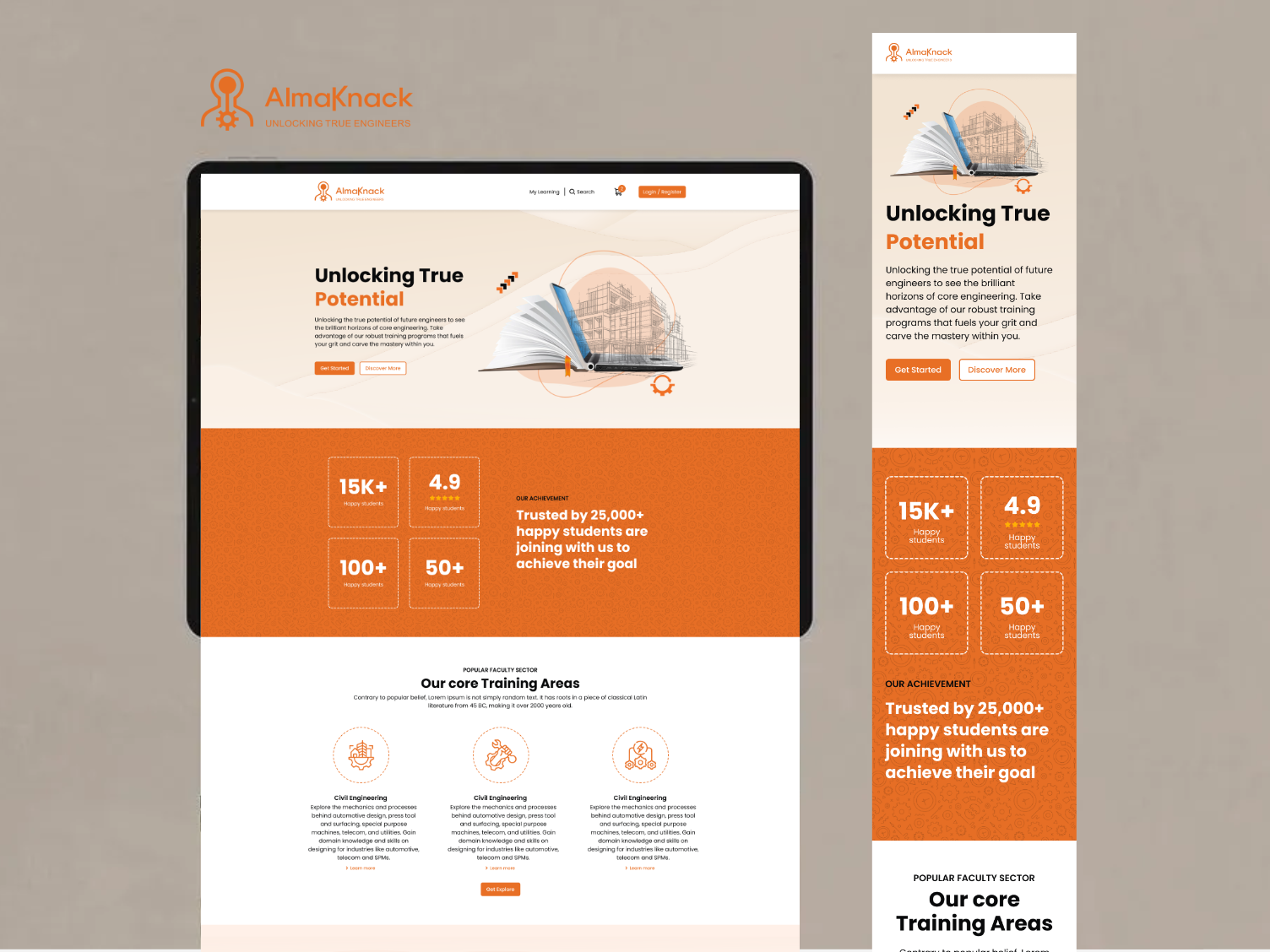 Almaknack Website Revamp