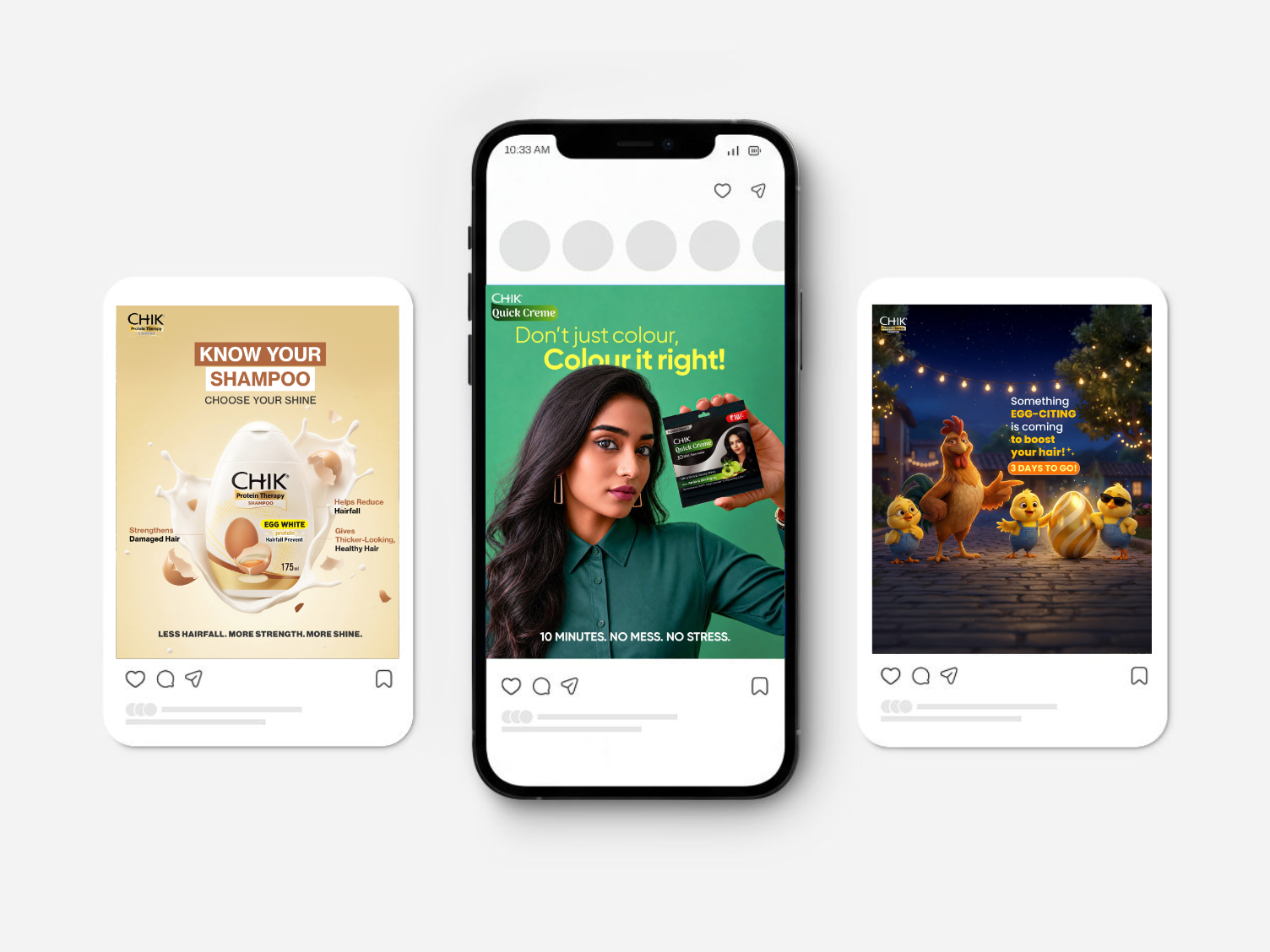 Chik Social Media Design