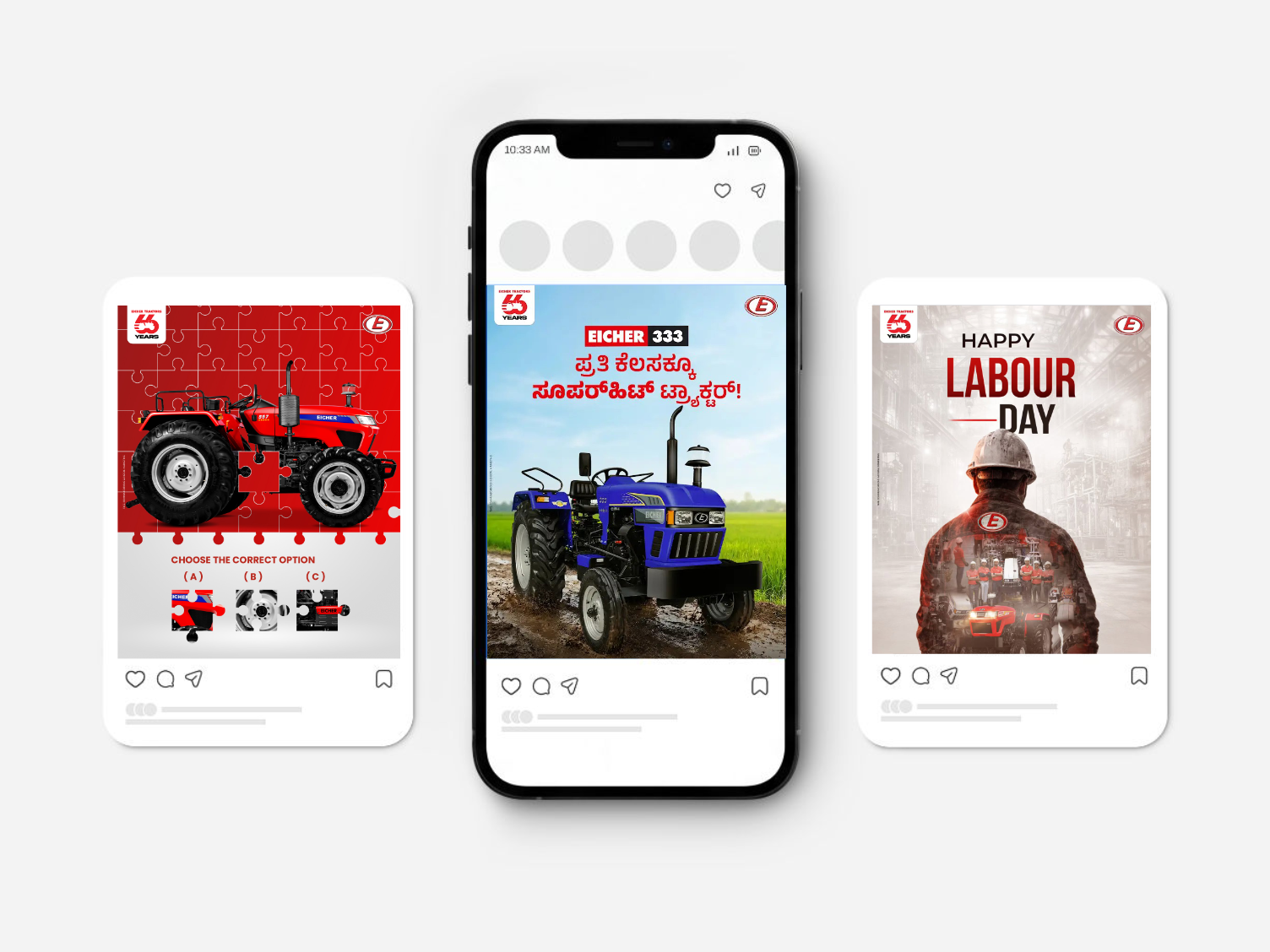Eicher Social Media Creatives