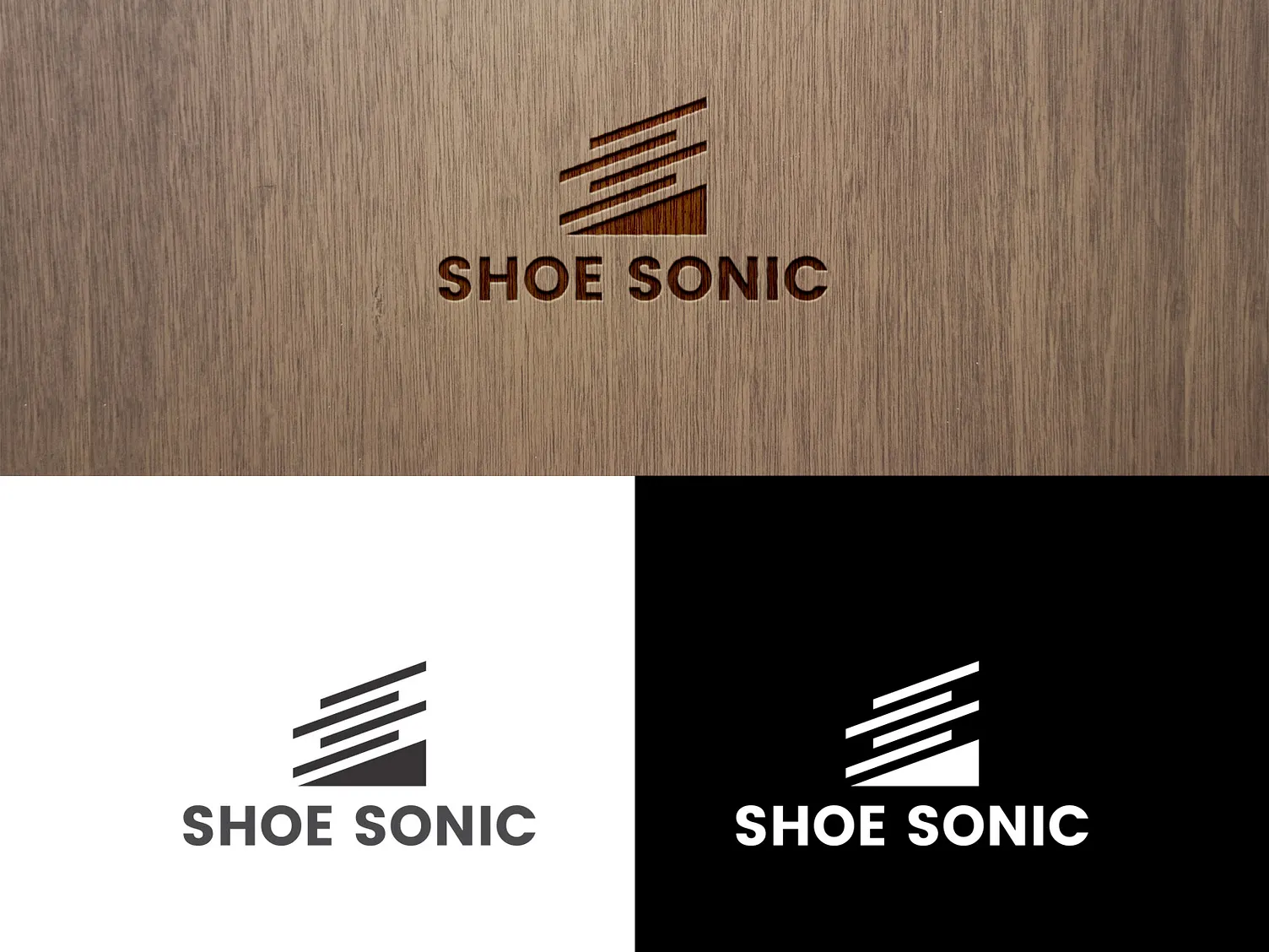 Shoe Sonic Logo Design
